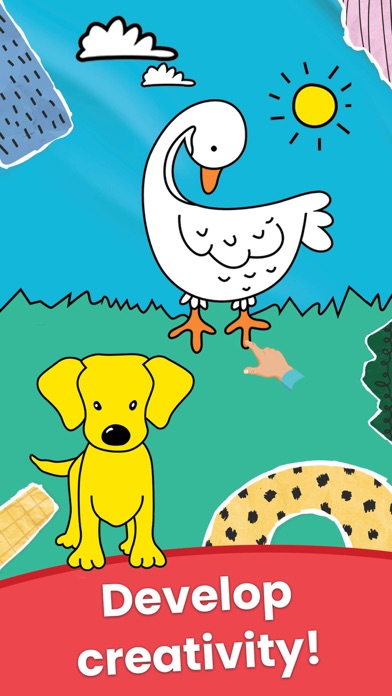 Coloring Book Draw Animal Ap Screenshot