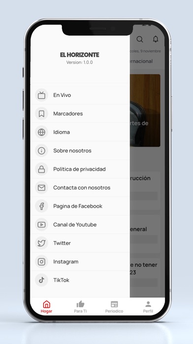 EL HORIZONTE - Noticias Screenshot