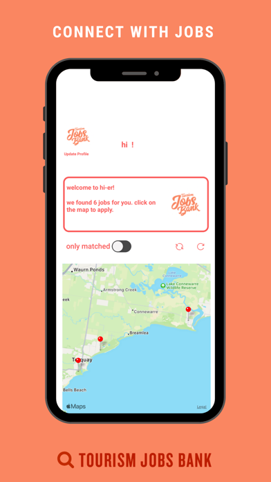 Tourism Jobs Bank Screenshot