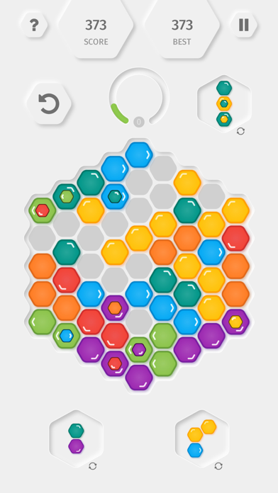 HexaMania 2 Puzzle Screenshot