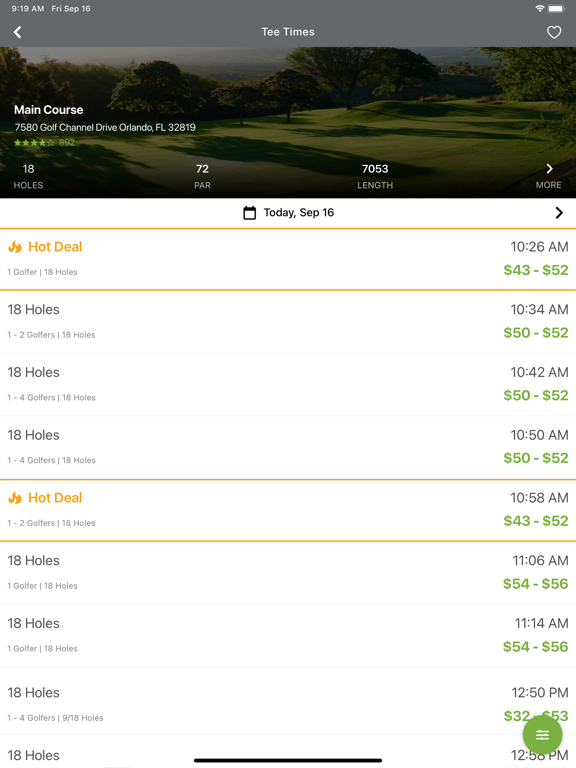 Screenshot #4 pour Bliss Creek Golf Club