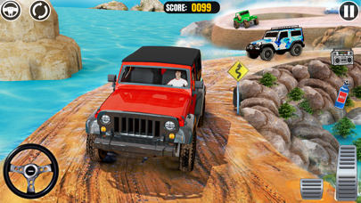 Offroad Jeep Car Driving Gamesのおすすめ画像6