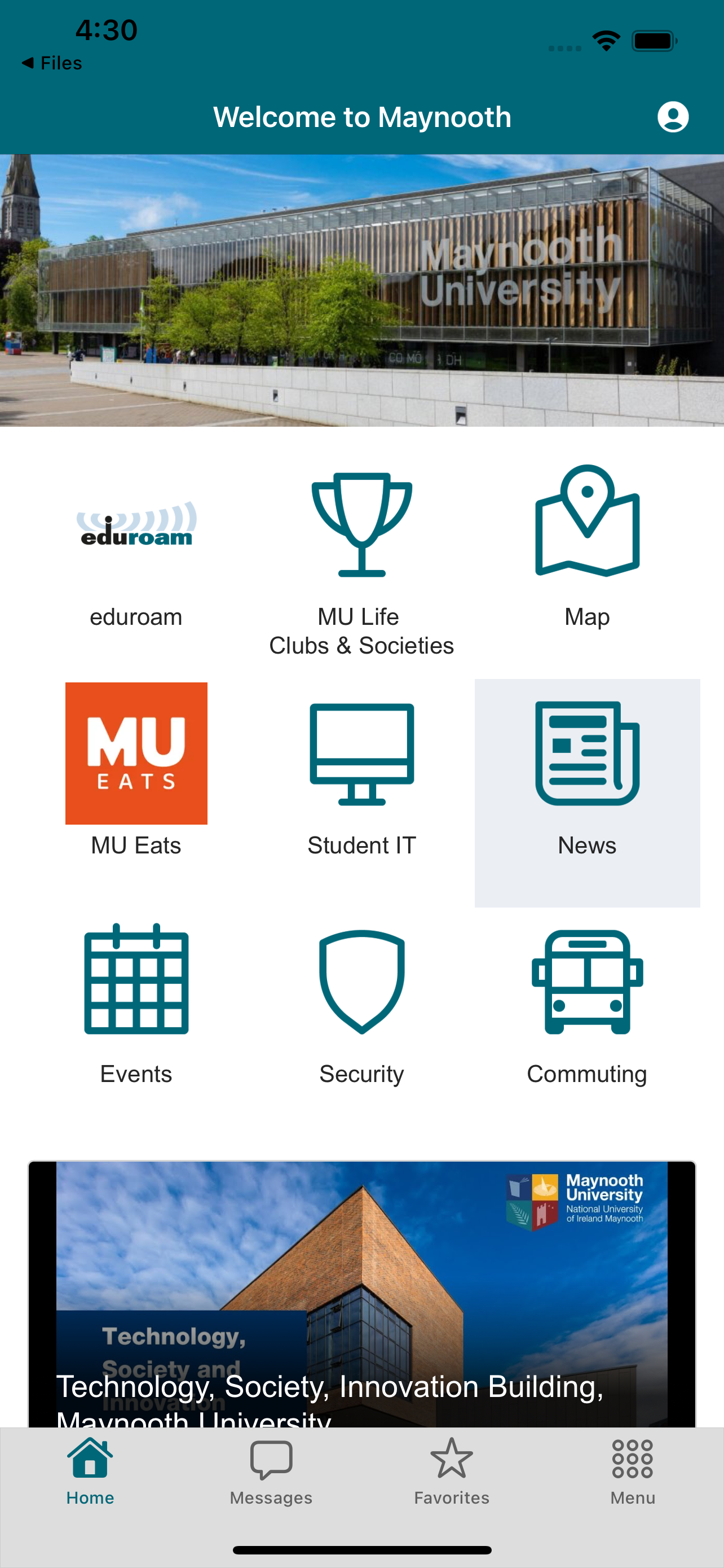 Maynooth University App