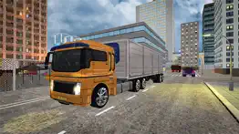 3d cargo truck driving iphone screenshot 3