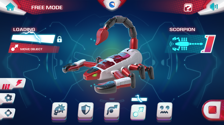 #3. Scorpion Robot (iOS) Podle: Clementoni S.p.A.