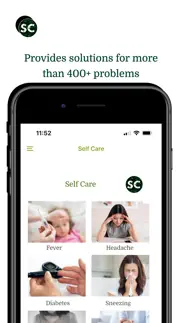 self care-health iphone screenshot 2