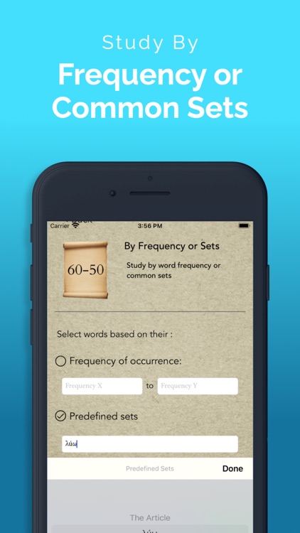 ParseGreek - Greek Quizzing screenshot-4