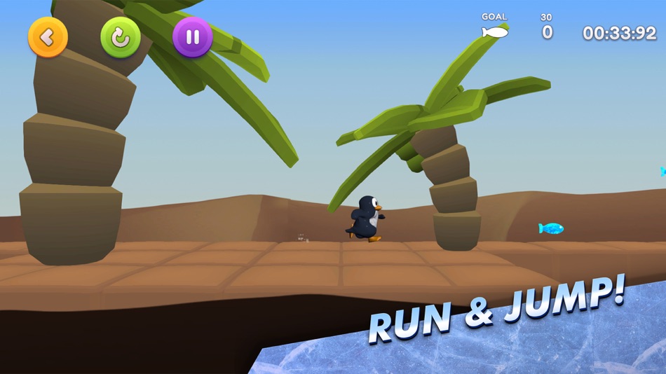 #3. Penguin Panic! Fun Platformer (iOS) بواسطة: Jeroen Derwort