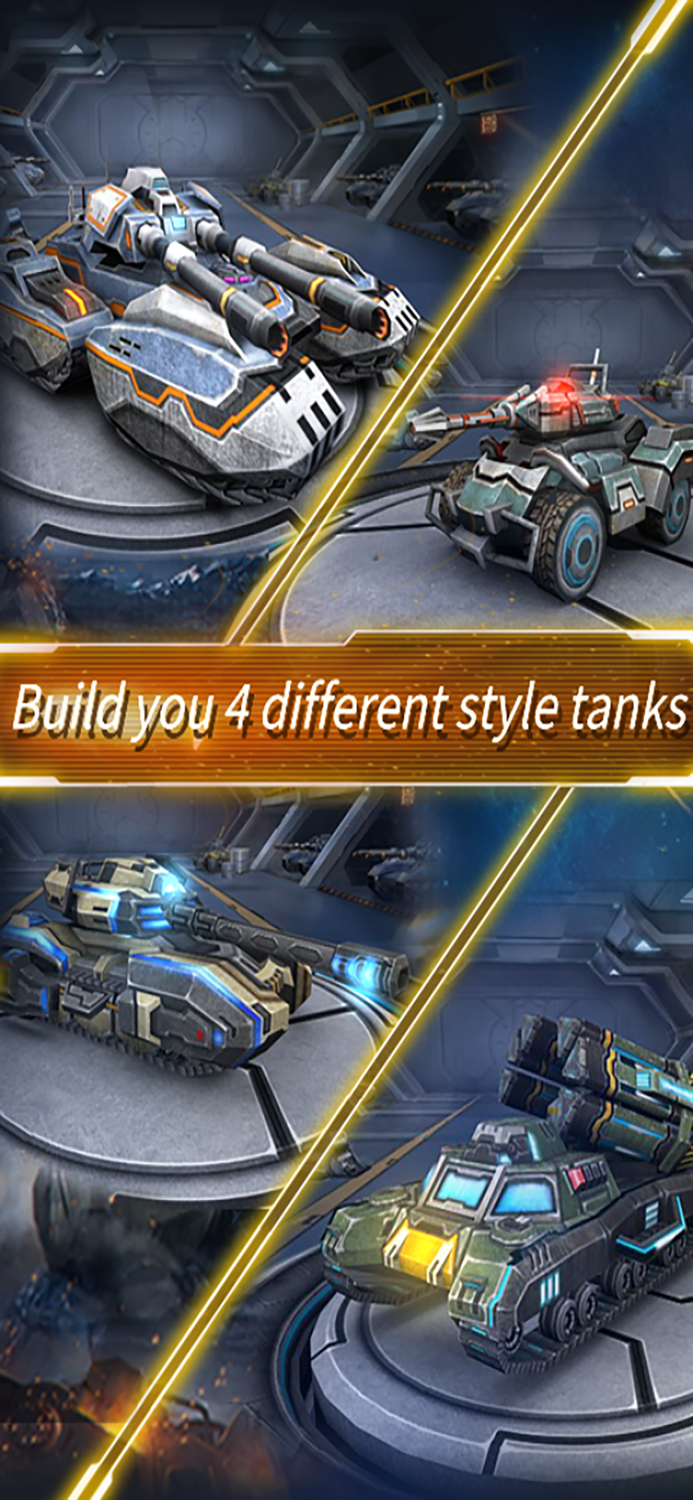 Tank War-Real time 5v5 battle