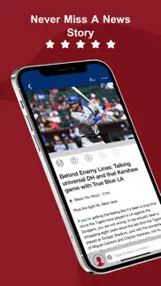 baseball news & scores, stats iphone screenshot 1