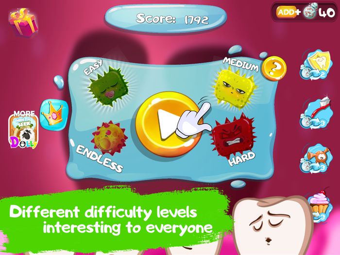 Tooth Ninja  kill the monster