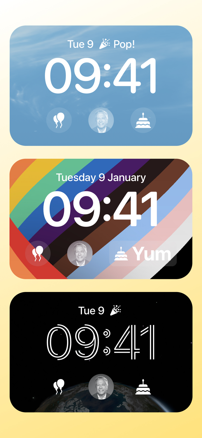 Lock Screen Icon Widgets