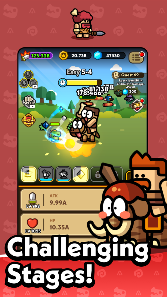 #5. Hero Dino®: Idle RPG (iOS) 来自: NLABSOFT Co., Ltd.