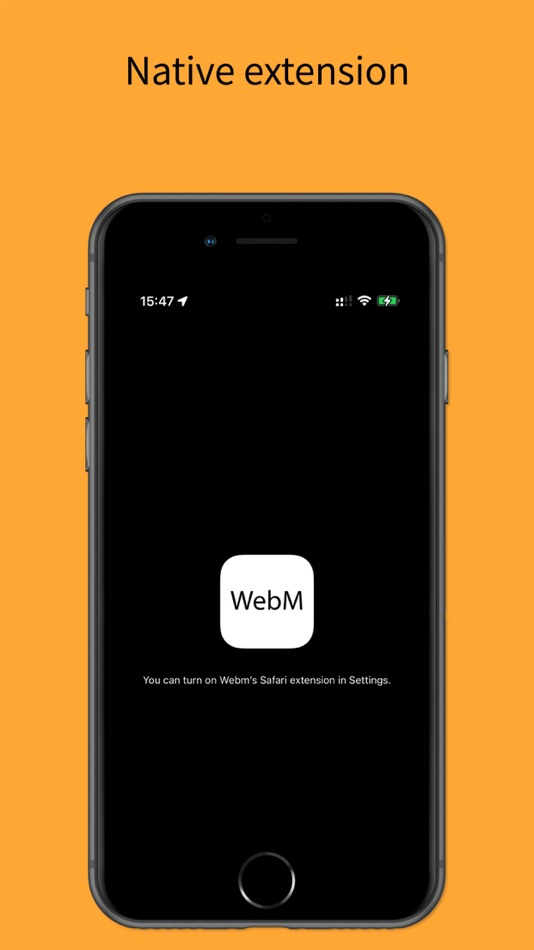 #2. WebM Extension (macOS) 由: JonLuca De Caro