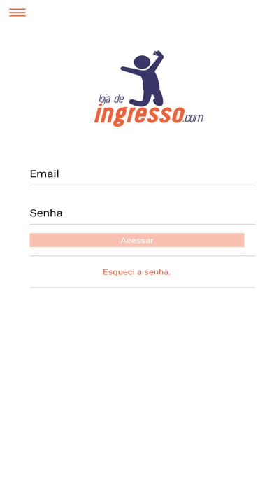 Loja de Ingresso Screenshot