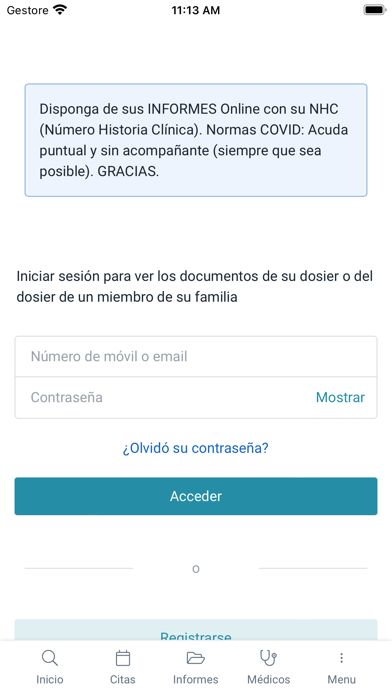Arenal Centro Médico Screenshot