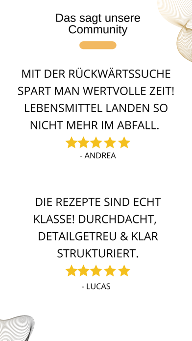 Thiru Rezepte & Einkaufsliste Screenshot