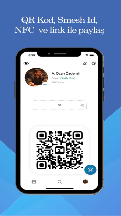 Smesh: Sanal Dijital Kartvizit