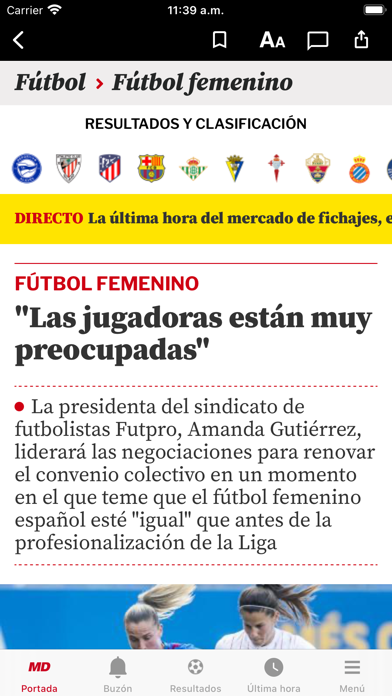 Mundo Deportivo Screenshot