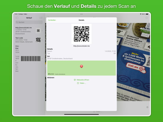 Screenshot #5 pour Quick Barcode