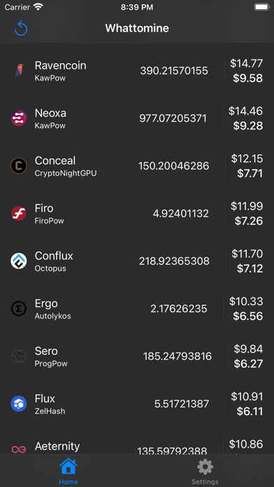 Hashrate: Mining calculatorのおすすめ画像2