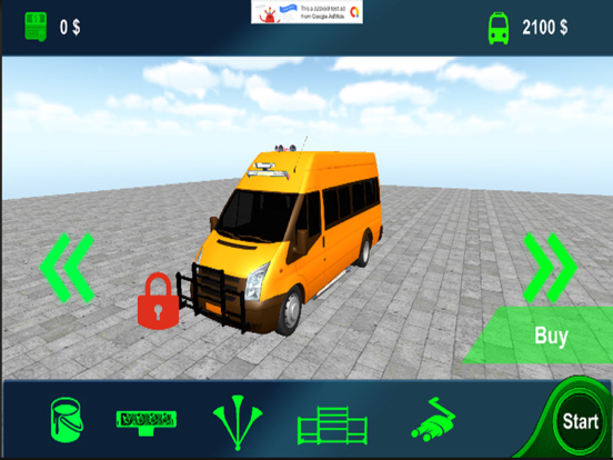 Minibus Simulator Traveller3D iPad screenshot 2 - Games app