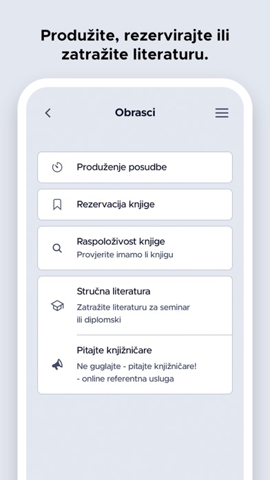 Gradska knjižnica Pazin Screenshot