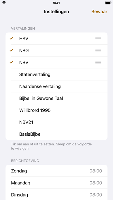 Dagelijks Woord — Bijbeltekst Screenshot