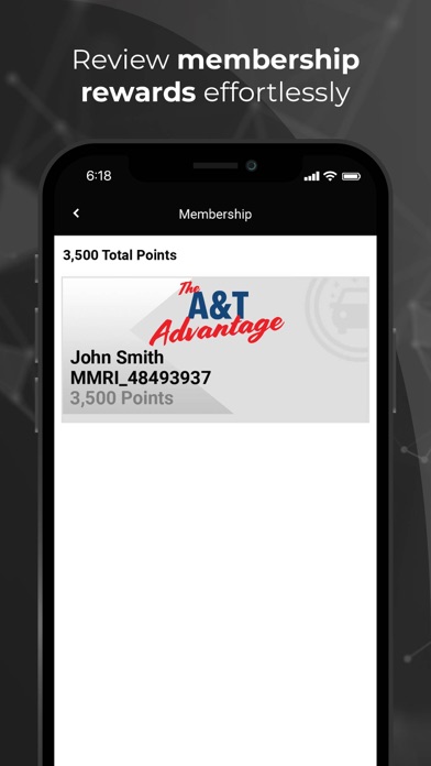 A&T Advantage Screenshot