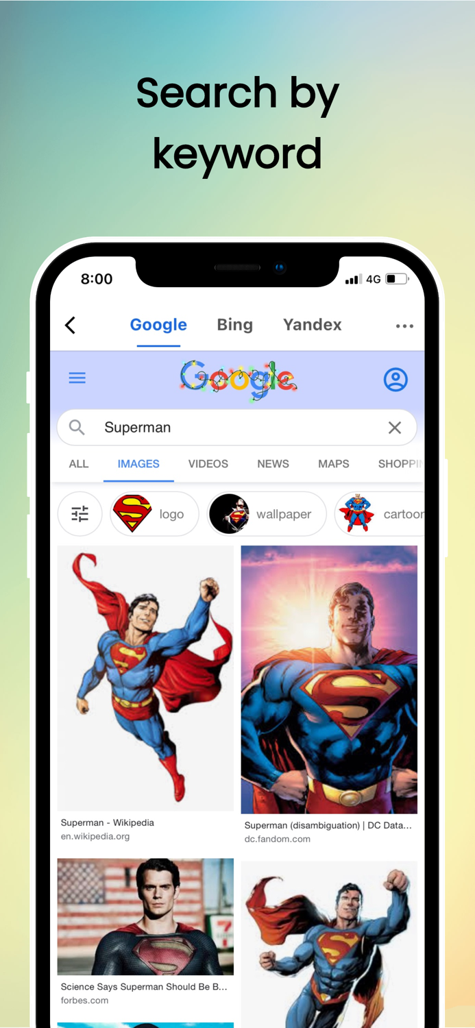 Search By Image Multi Engines
