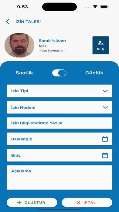 INVOMA Mobil PDKS Screenshot