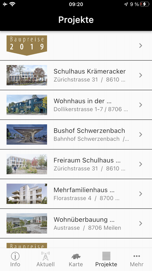 #2. Architekturwanderer (iOS) 由: Architekturforum Zürcher Oberland