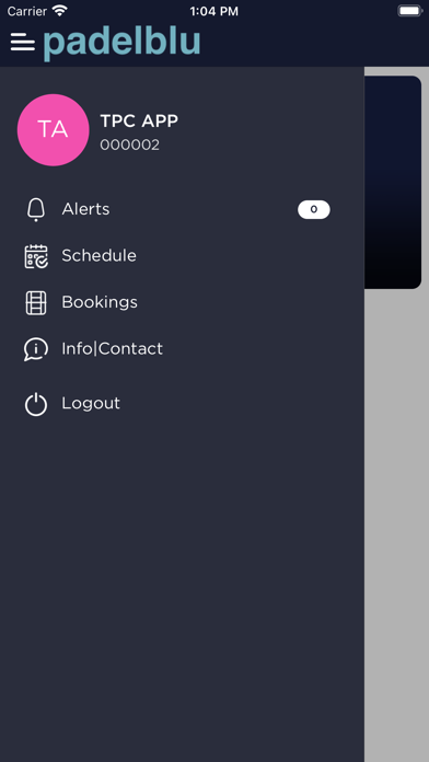 padelblu Screenshot