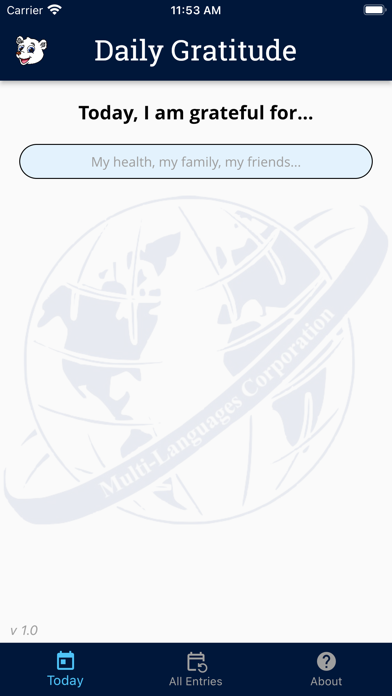 App screenshot