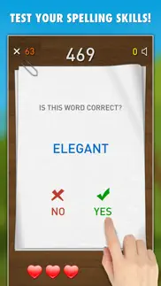 spelling test - learn to spell iphone screenshot 1