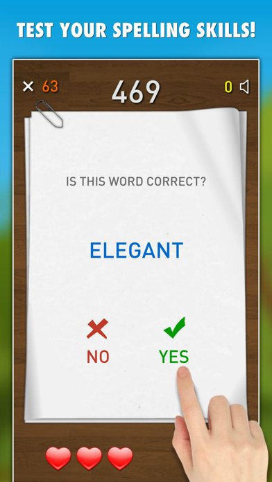 Screenshot #1 pour Spelling Test - Learn To Spell