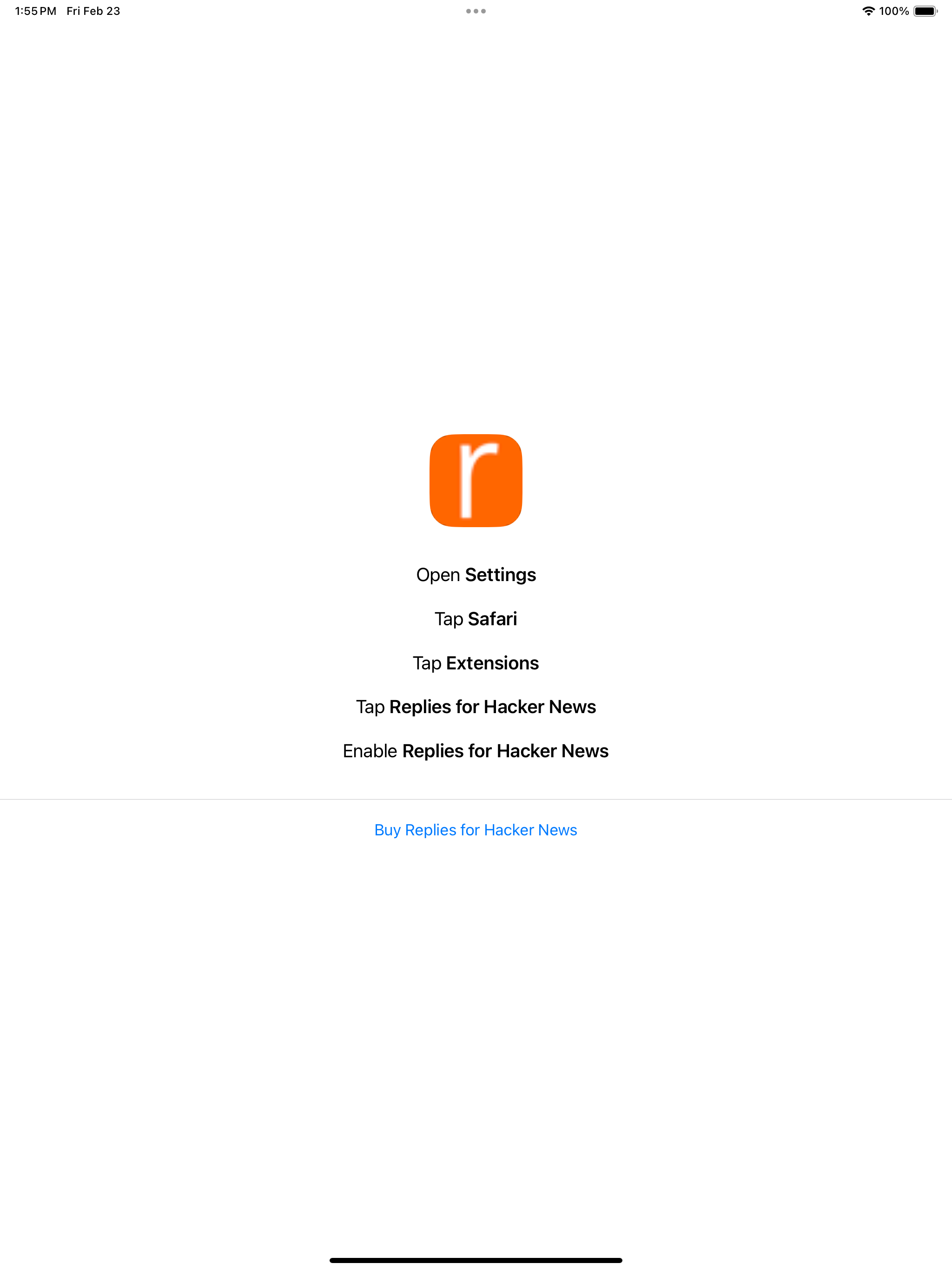 Replies for Hacker News