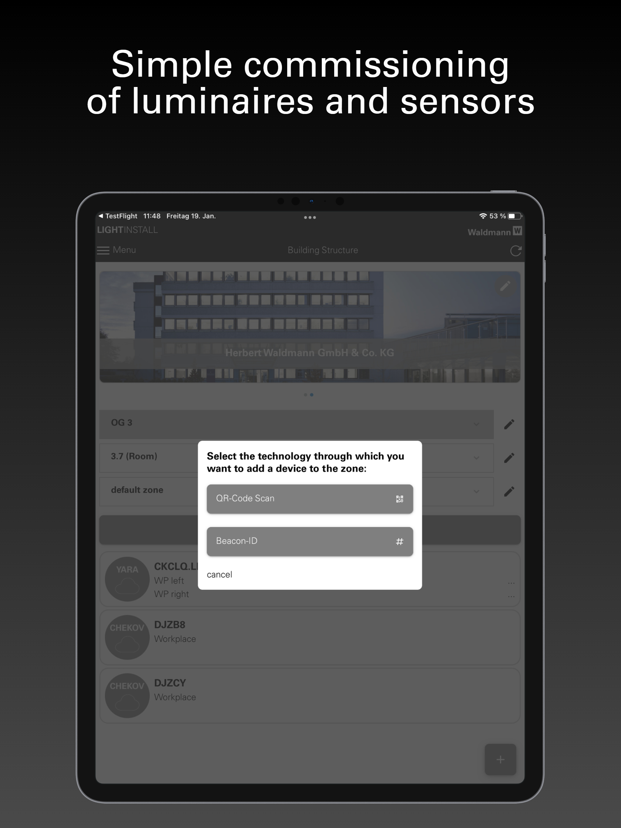 Waldmann LIGHT INSTALL screenshot 7