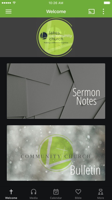 Lakes Community Church Screenshot