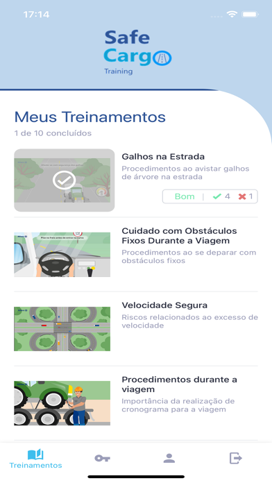 SafeCargo Training Screenshot