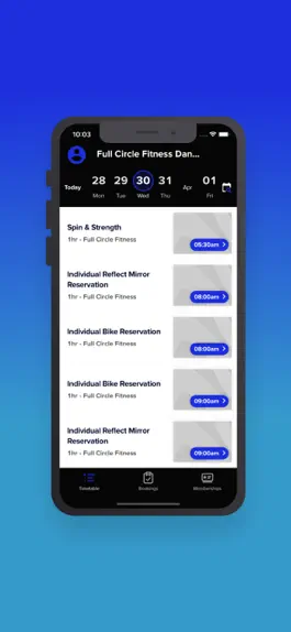 Game screenshot Full Circle Fitness apk