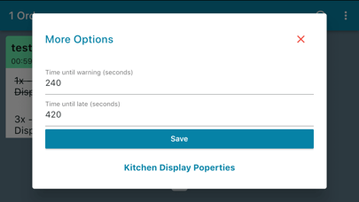 KaHero KDS - Kitchen Display Screenshot