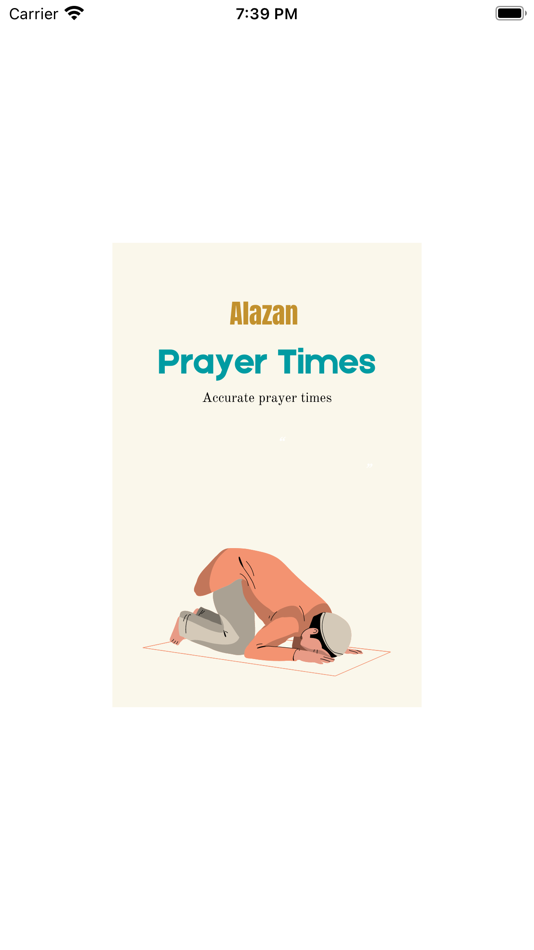 Alazan Prayer Times - 1.0.1 - (iOS)