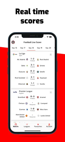 Game screenshot Foot Live Score mod apk