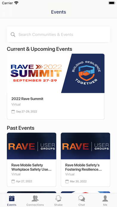 Rave Events screenshot 2