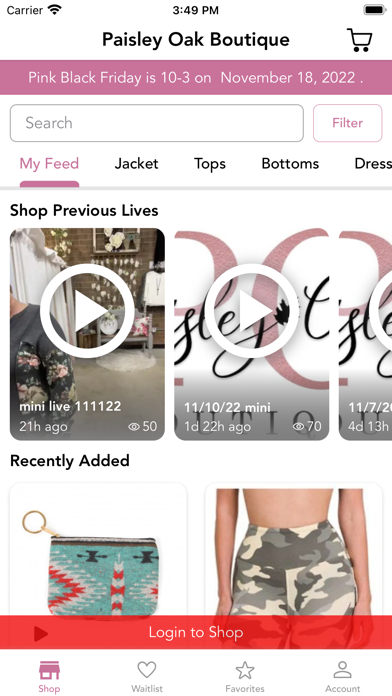 Paisley Oak Boutique Screenshot 2 - AppWisp.com Paisley Oak Boutique Screenshot 2 - AppWisp.com