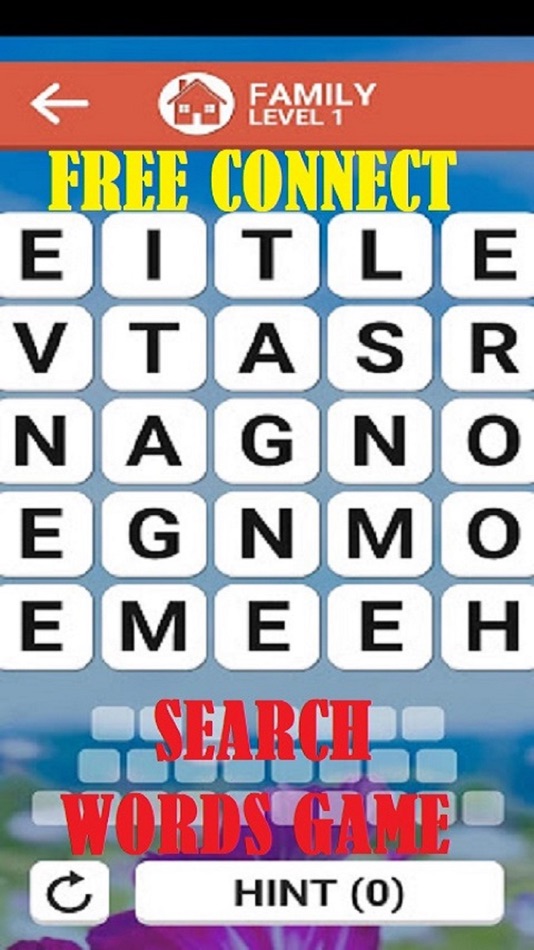 #4. Word Games: Search And Connect (iOS) By: SSP Games
