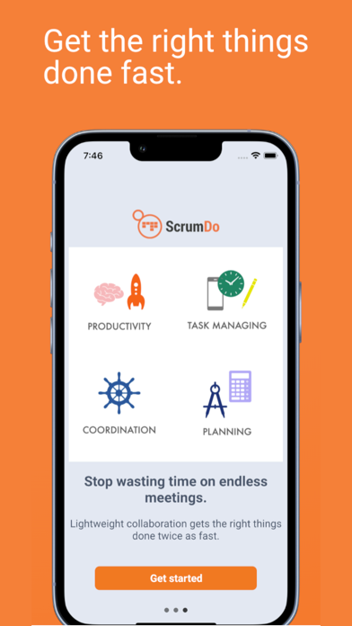 ScrumDo App Screenshot