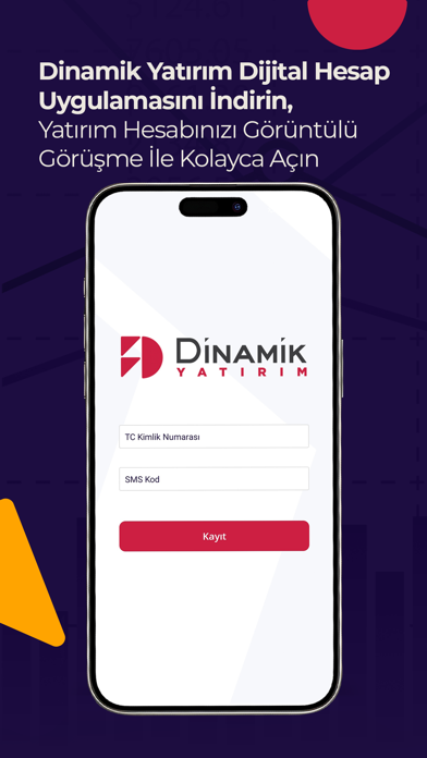 Dinamik Yatırım Hesap Açılış Screenshot