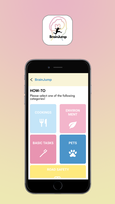 Brain Jump App Screenshot